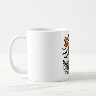 Caneca De Café Pai Assustador Retro Vintage Halloween Abóbora