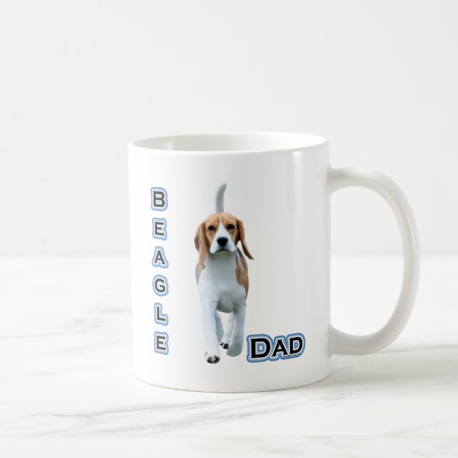 Caneca De Café Pai Beagle 4 (Direita)