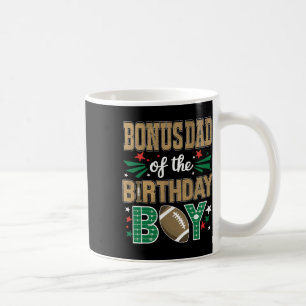 Caneca De Café Pai Bônus Do Futebol Do Menino Do Aniversário Famí