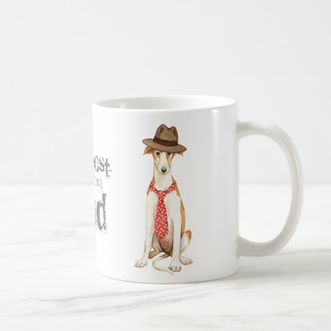 Caneca De Café Pai Borzoi (Direita)