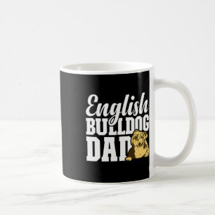 Caneca De Café Pai Bulldog Dog Diversão Lover Proprietário do Bul
