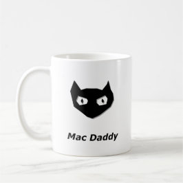 Caneca De Café Pai Cat Boo Mac