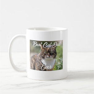Caneca De Café Pai Cat Mug - Foto Personalizada e Nome Melhor Ofe