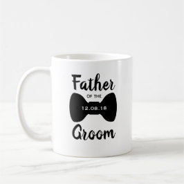 Caneca De Café Pai Clássico do Groom Bowtie