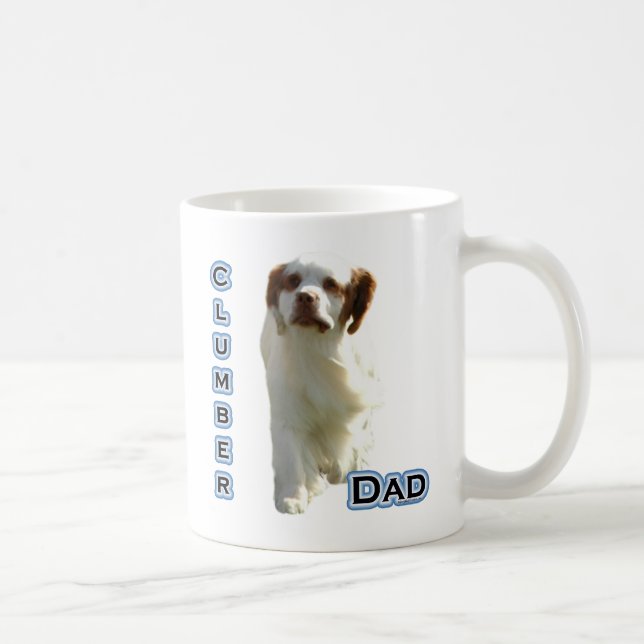 Caneca De Café Pai Clumber Spaniel 4 (Direita)