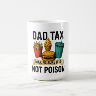 Caneca De Café Pai com certeza que não é Dia de os pais venenoso