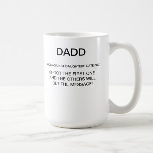 CANECA DE CAFÉ PAI CONTRA A FILHA DATEING