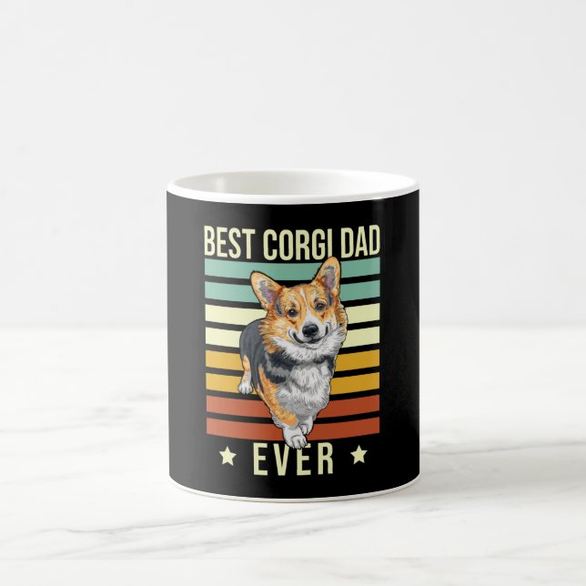 Caneca De Café Pai Corgi Melhor Já (Centro)