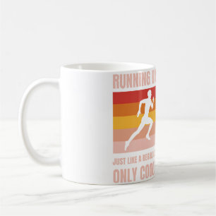 Caneca De Café Pai Corredor Dia dos Pais Corredor Engraçado