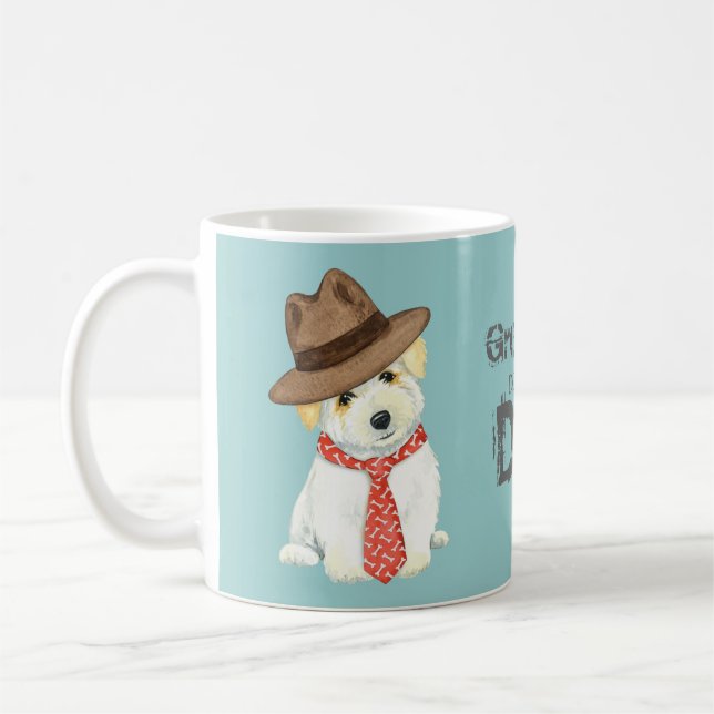 Caneca De Café Pai Coton de Tulear (Esquerda)