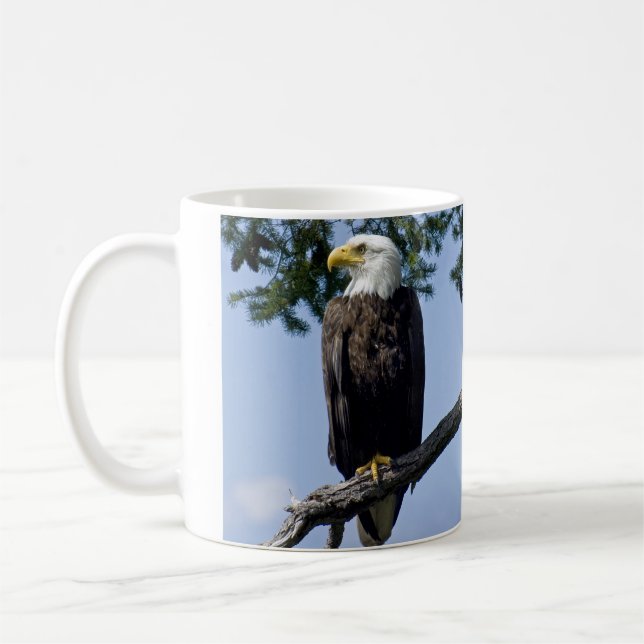 Caneca De Café Pai da águia careca (Esquerda)