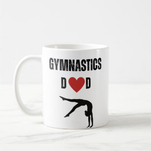 Caneca De Café Pai da ginástica (atleta feminina)
