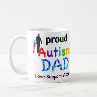 Caneca De Café Pai de Autismo Orgulhoso