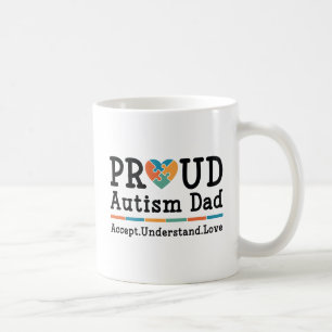 Caneca De Café Pai de Autismo Orgulhoso