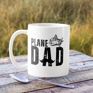 Caneca De Café PAI de avião & Avião Antigo, Dia dos Pais engraçad