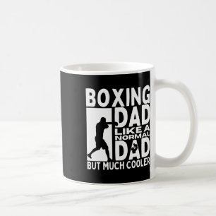 Caneca De Café Pai de Boxing Padre Cite Engraçado Boxer