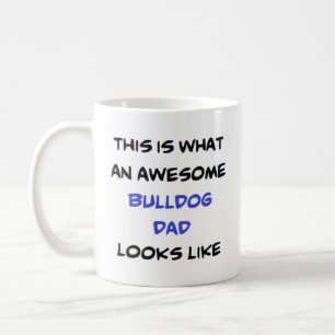 Caneca De Café pai de buldogue