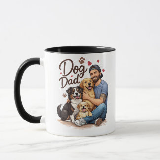 Caneca de Café Pai de Cachorro Orgulhoso – Present