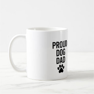 Caneca De Café Pai de Cachorro Orgulhoso - Presente Engraçado par