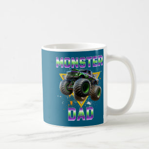 Caneca De Café Pai de caminhão monstro amante de caminhão monstro