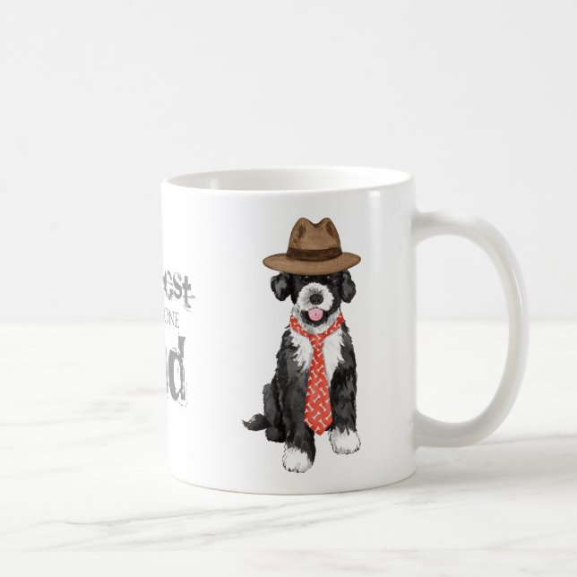 Caneca De Café Pai de Cão de Água Português (Direita)