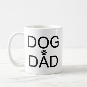 Caneca De Café Pai de cão Engraçado Pet Lover Presente para Ele