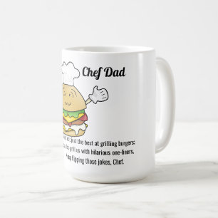 Caneca De Café Pai De Chef Continua A Viajar Aquelas Dias de os p
