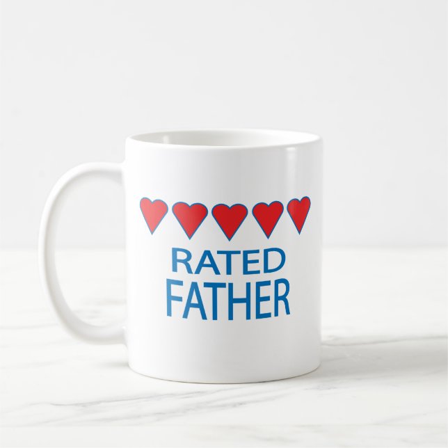 Caneca De Café Pai de Cinco Filhas (Esquerda)