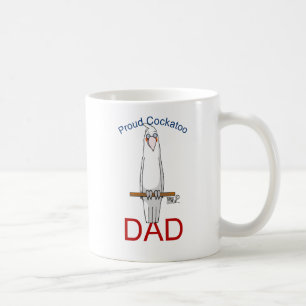Caneca De Café Pai de Cockatoo Ortoso