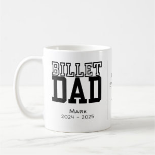 Caneca De Café Pai de Faturamento Personalizado com Citação Senti