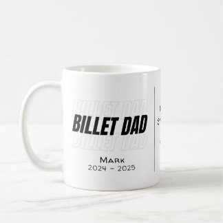 Caneca De Café Pai de Faturamento Personalizado com Citação Senti