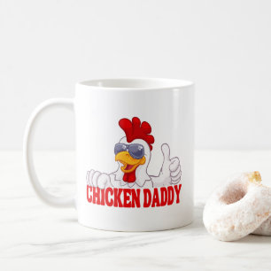 Caneca De Café Pai de frango Pai de frango Padre Chicken