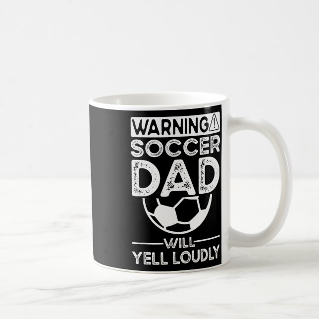 Caneca De Café Pai de Futebol _7  (Direita)