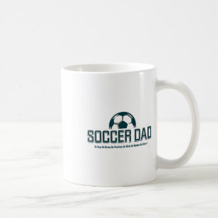 Caneca De Café Pai de Futebol Ele Faz Tudo Divertido