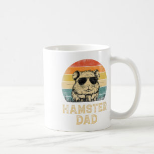 Caneca De Café Pai de Hamster Vintage Amantes de Hamster Pai Padr