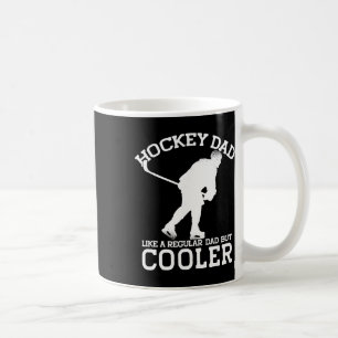 Caneca De Café Pai de Hockey Como Um Pai Normal Mas Mais Legal En