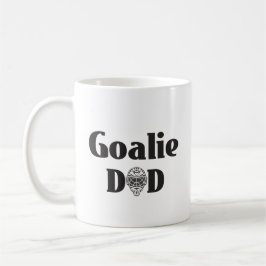 Caneca De Café Pai de Hockey Goalie