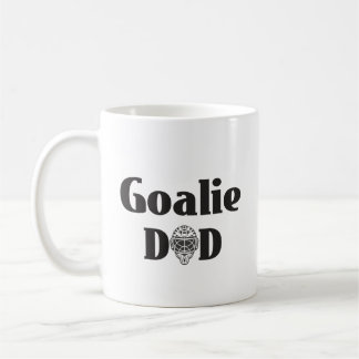 Caneca De Café Pai de Hockey Goalie