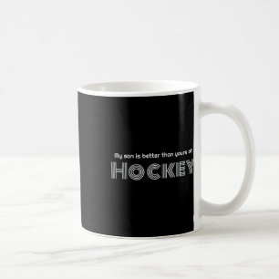 Caneca De Café Pai de hóquei engraçado