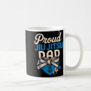 Caneca De Café Pai de Jiu Jitsu Retro Vintage Orgulhoso Jiu Jitsu