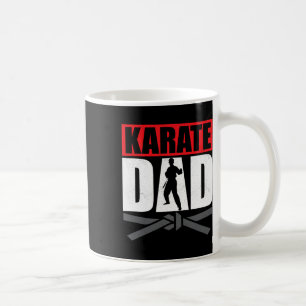 Caneca De Café Pai de Karate Karateka Lutador de Autodefesa