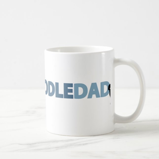 Caneca De Café Pai de Labradoodle (Direita)