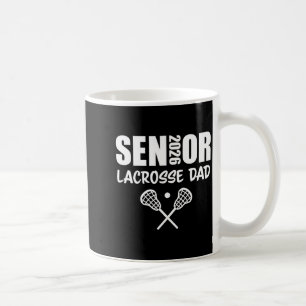 Caneca De Café Pai de Lacrosse Equipe de Lacrosse do Pai do Senio