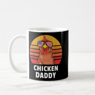 Caneca De Café Pai de melhor cluckin de frango de todos os tempos