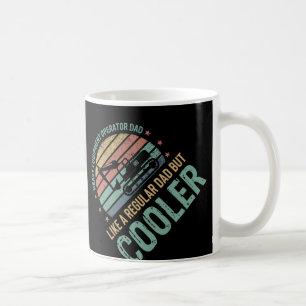 Caneca De Café Pai de operador de equipamento pesado Mens Pais D