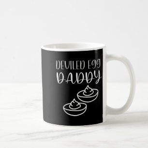 Caneca De Café Pai de Ovo Recheado Engraçado