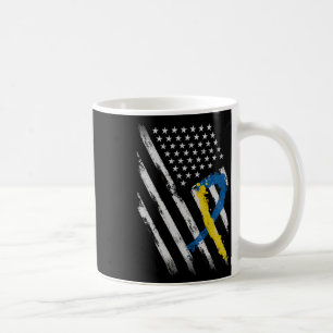 Caneca De Café Pai de Sensibilização para a Síndrome de Bandeira