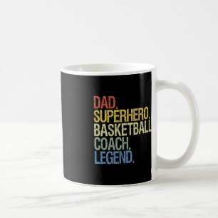 Caneca De Café Pai de treinador de basquetebol
