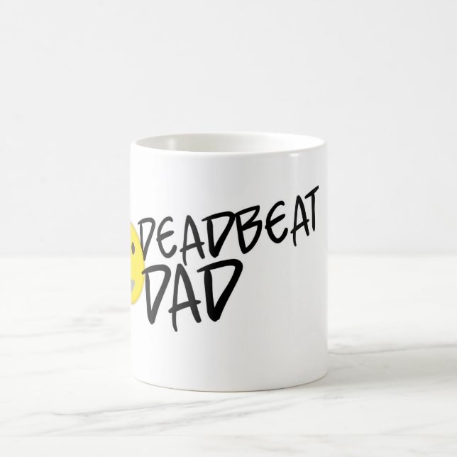 Caneca De Café Pai Deadbeat (Centro)