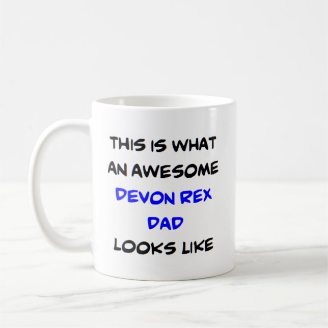 Caneca De Café pai devon rex, incrível (Esquerda)
